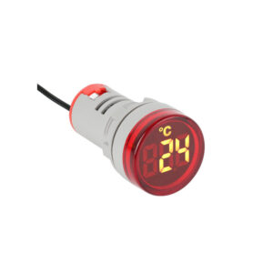 Red Mini LED Temperature Meter