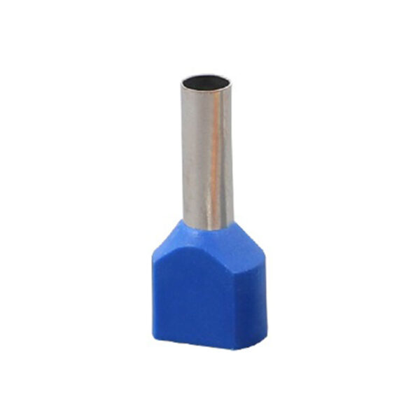 Blue Pre-insulated Twin Wire Ferrule TE